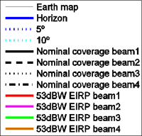 am4-Ku-Multi-legend Карты покрытия и частотные планы спутника Экспресс AM4, 80E (запуск планируется в III квартале 2011